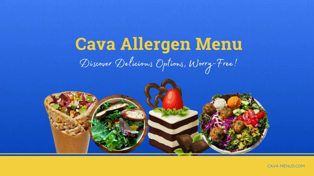 Cava Allergen Menu