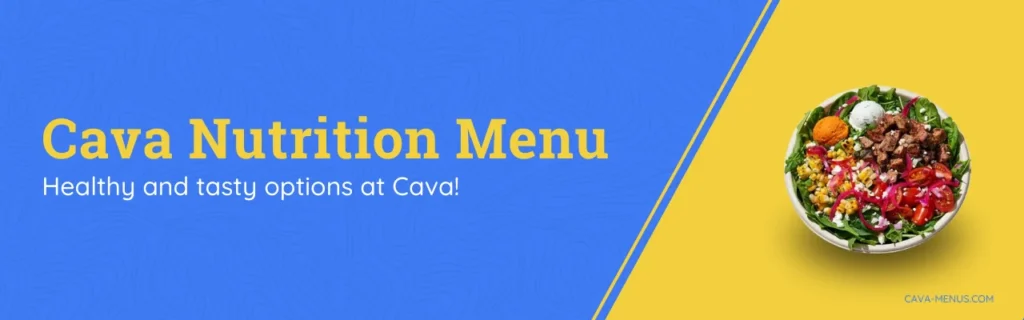 cava nutrition ingredients