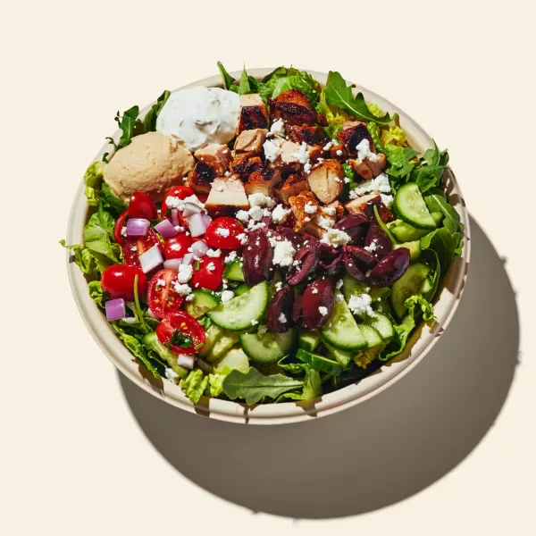 greek salad bowl cava gluten free