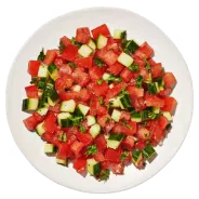 tomato cucumber salad cav